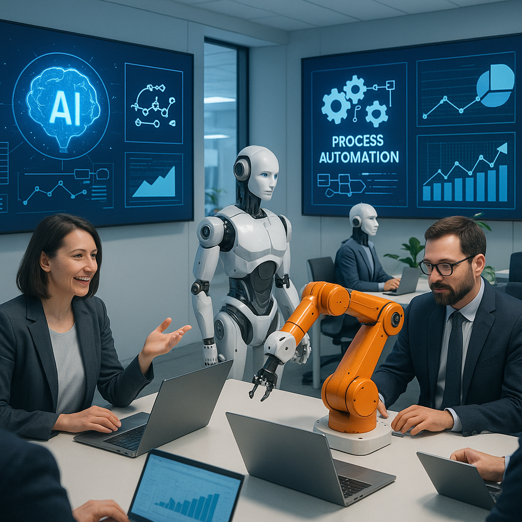 Hyperautomation in a modern business setting